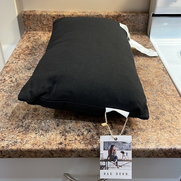 Rae Dunn Black Believe in Magic Throw Pillow - Picture 2 of 2
